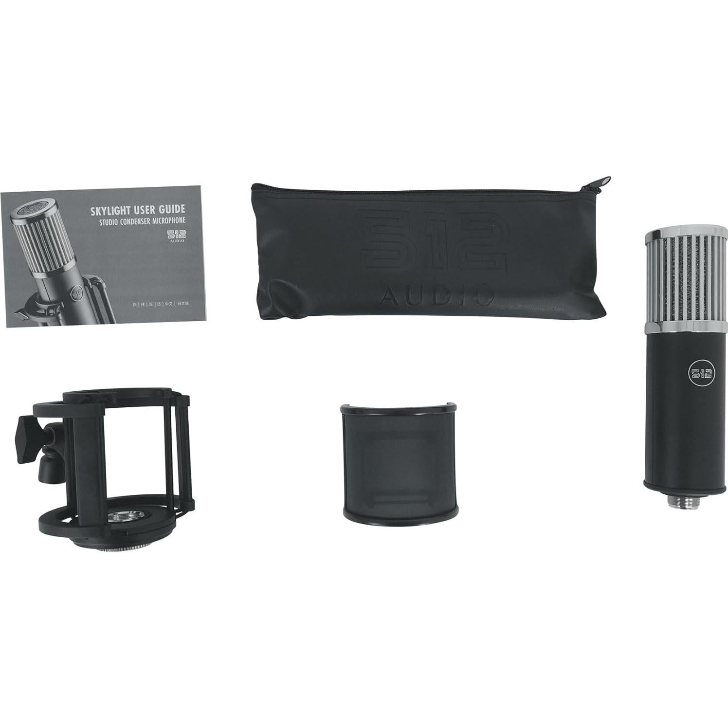 Micrófono de Condensador XLR Warm Audio Skylight 34mm + Soporte