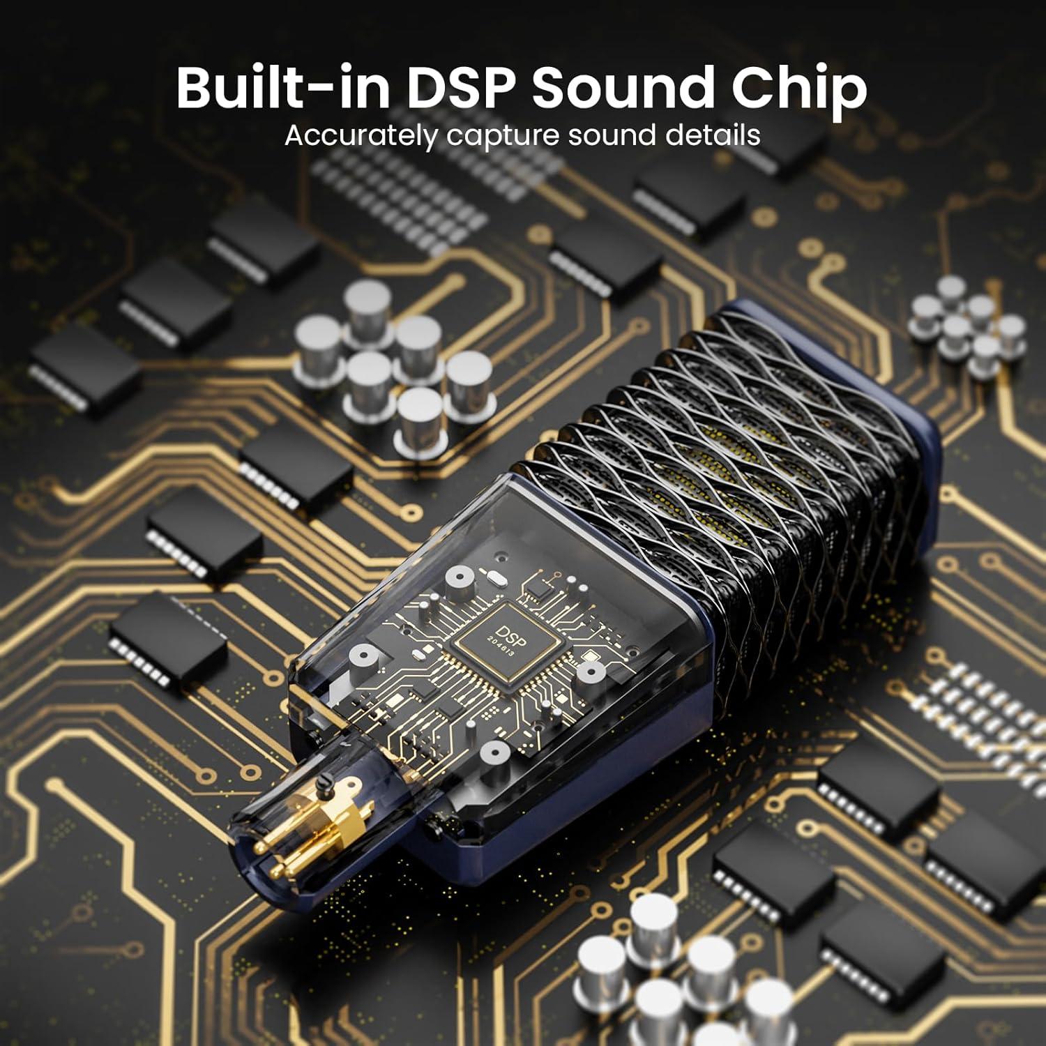 Micrófono de Condensador XLR BASN BMS2 Cardioide Azul