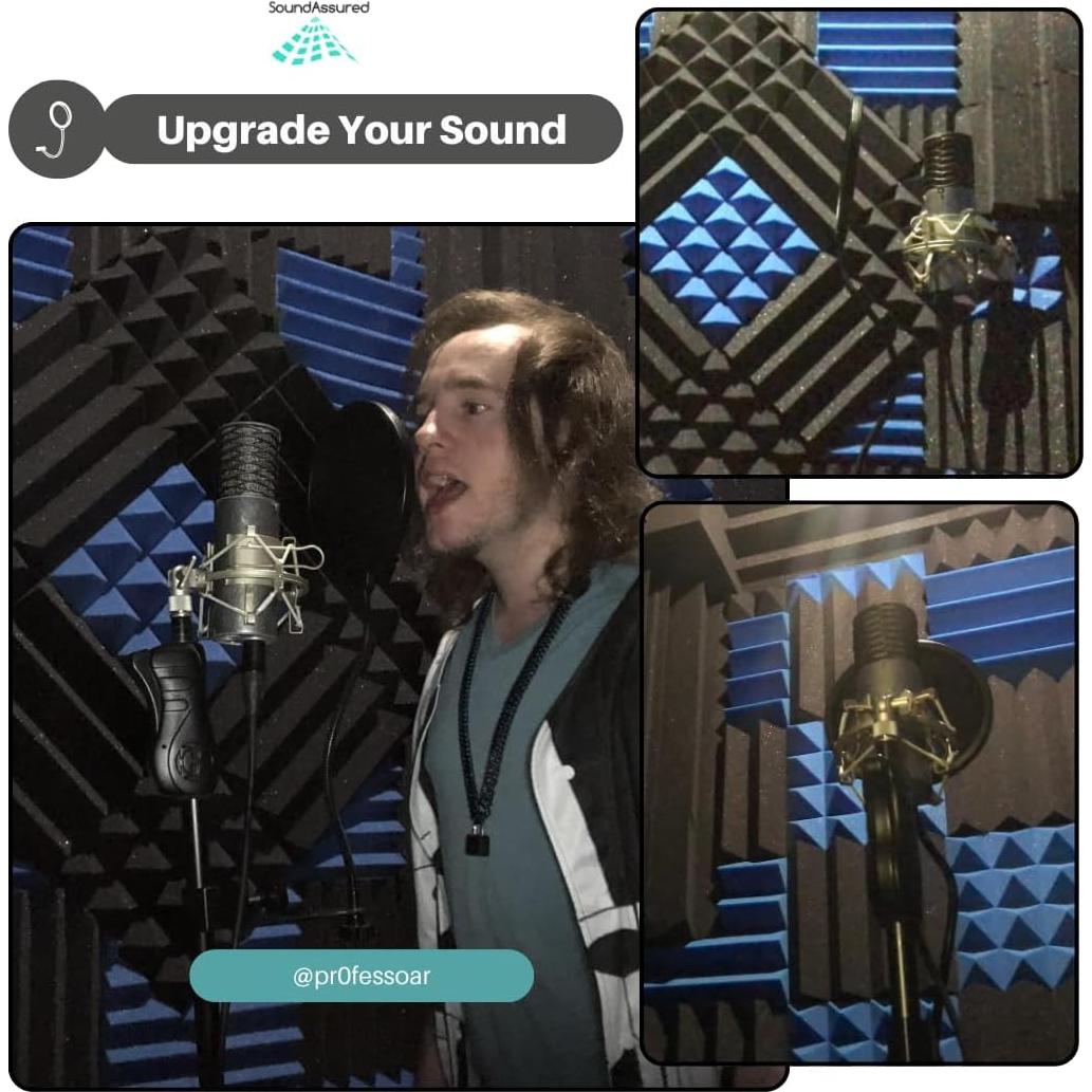 Filtro Pop Antiviento para Micrófono de Estudio 15.2 cm