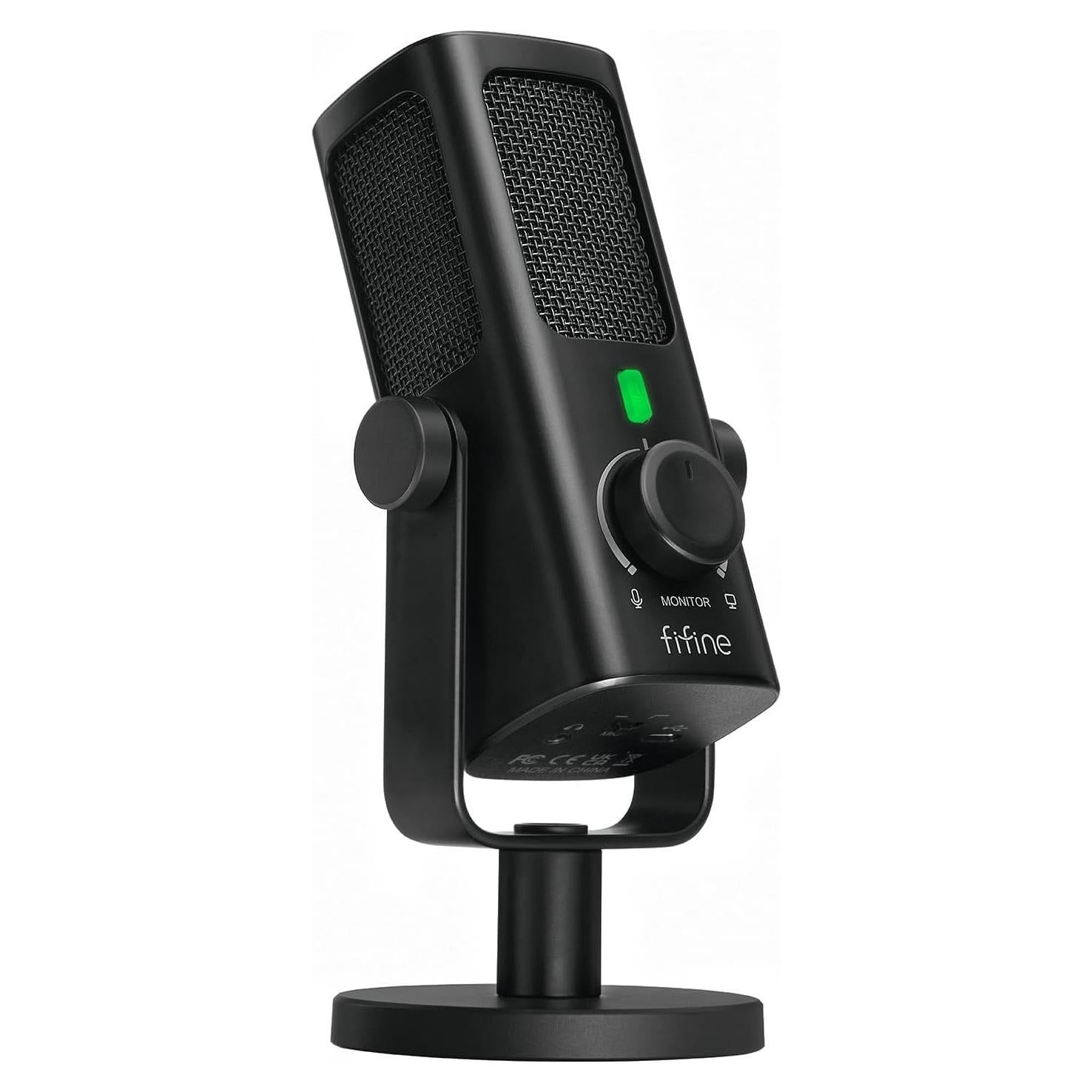 Micrófono Condensador USB FIFINE Perfil3 para Podcast y Estudio