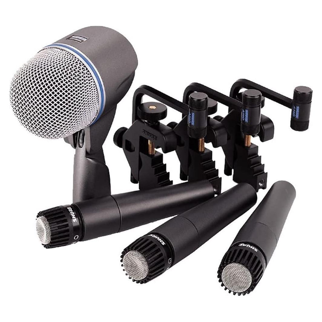 Kit de Micrófonos para Batería Shure DMK57-52 con Estuche