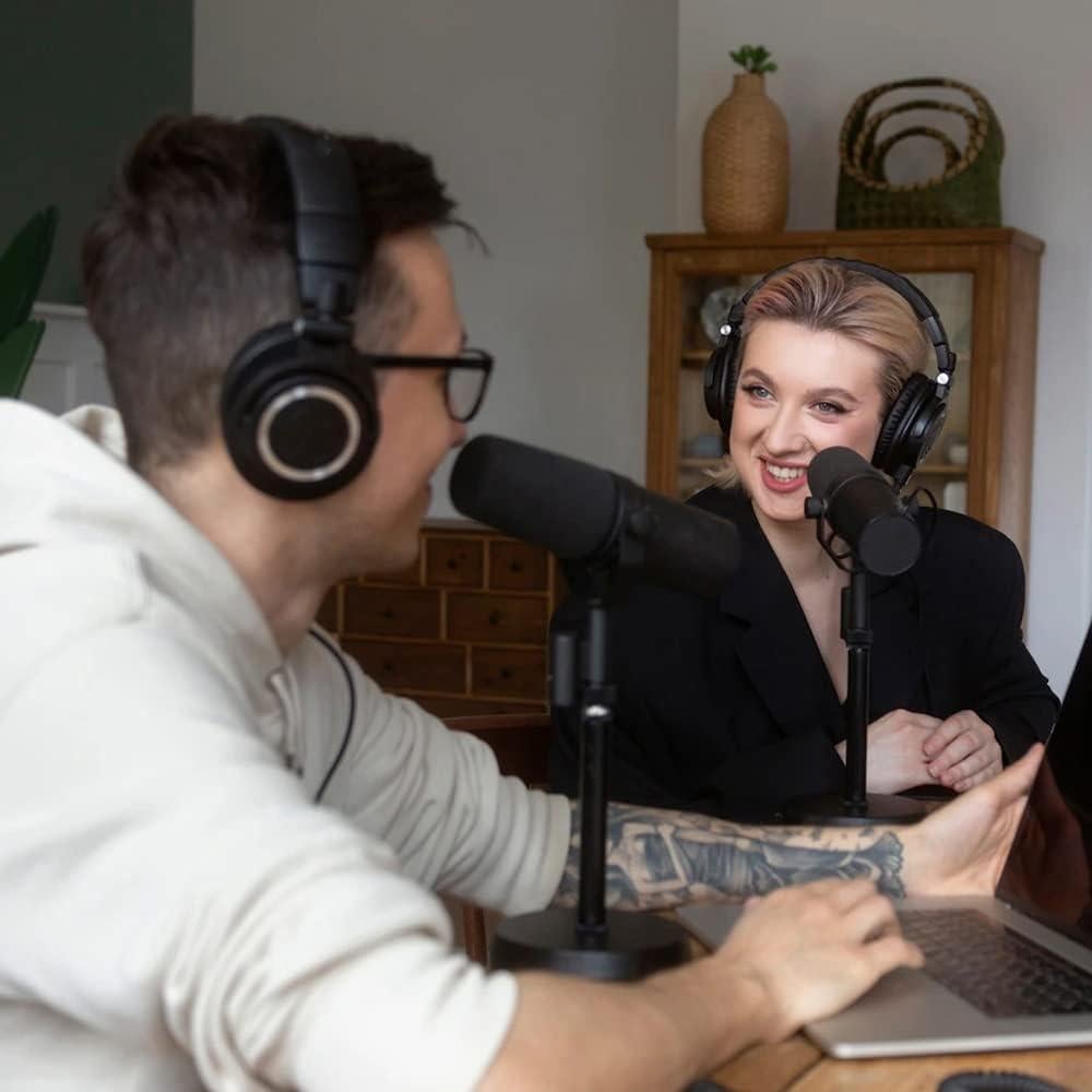 Filtro Pop de Espuma RhymKawa para Micrófonos Shure SM7B, MV7