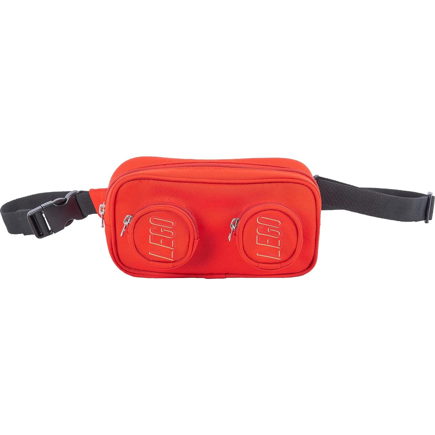 Riñonera LEGO Unisex para Niños 1.3L Roja