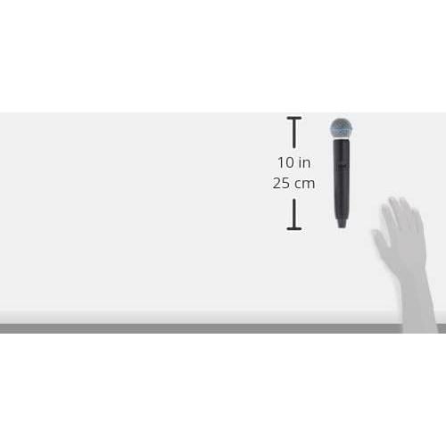 Transmisor de Mano Shure GLXD2+ BETA 58A Inalámbrico