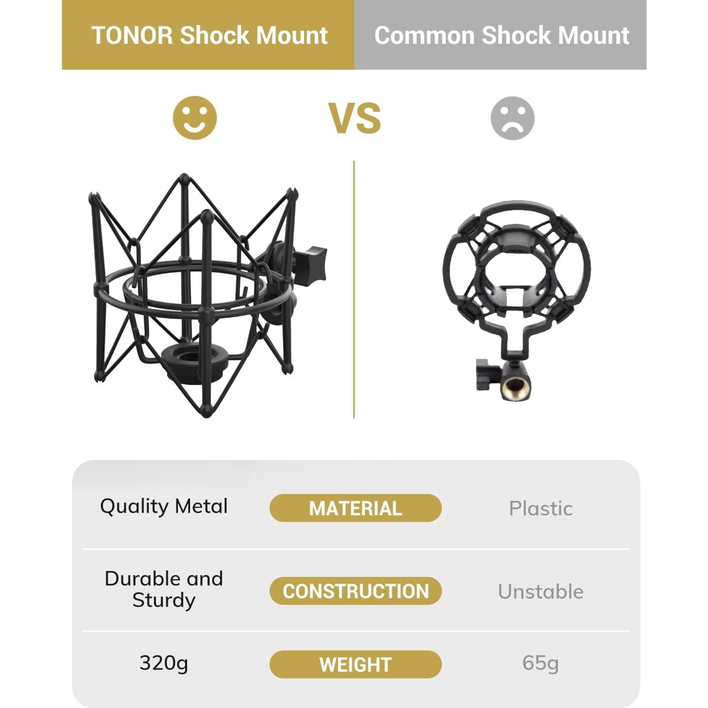 Micrófono de Condensador USB TONOR TC-2030 con Brazo Soporte