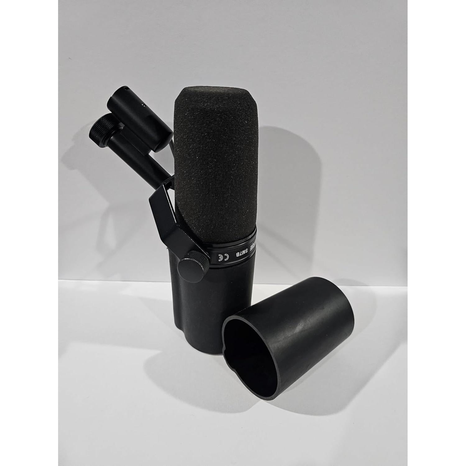 Cubierta de Micrófono Goma Negra Shure SM7B SM7dB Duradera