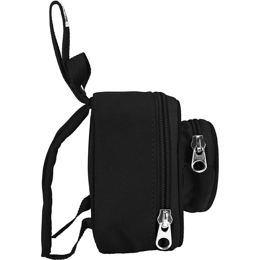 Mochila Mini LEGO Negra para Niños, 10x10x6 cm