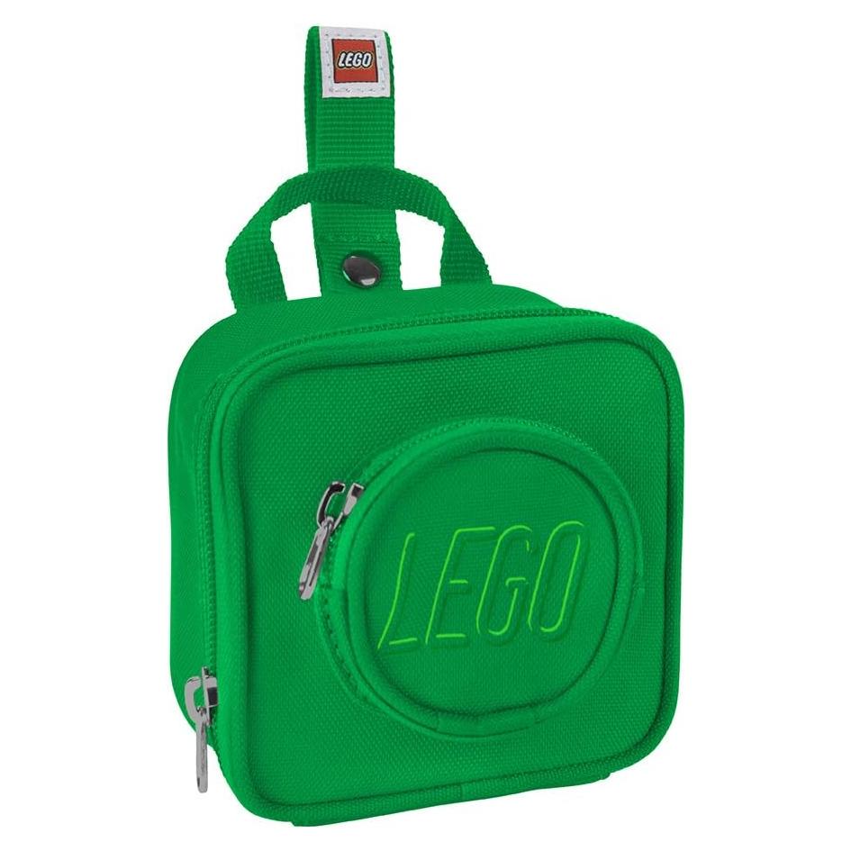 Mochila Mini LEGO Verde para Niños, 10x10x6 cm