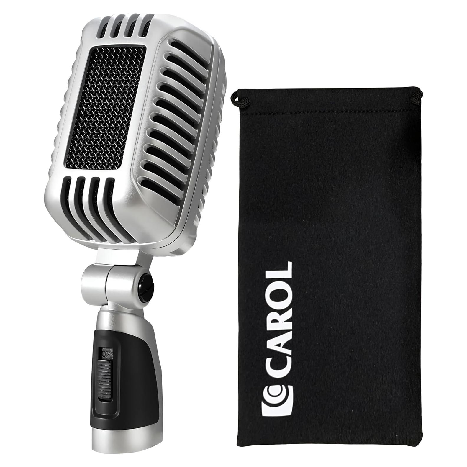 Micrófono Profesional Carol CLM-101 Dinámico Supercardioide