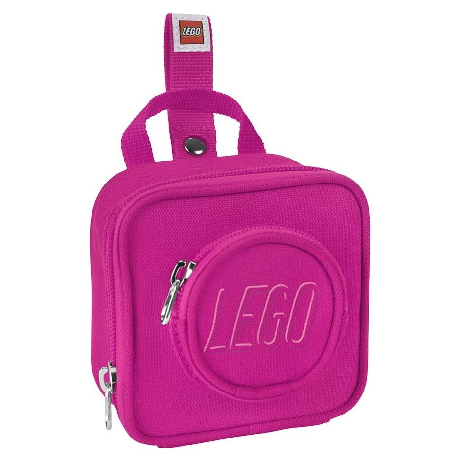 Mochila Mini LEGO Rosa para Niños, 10x10x6 cm