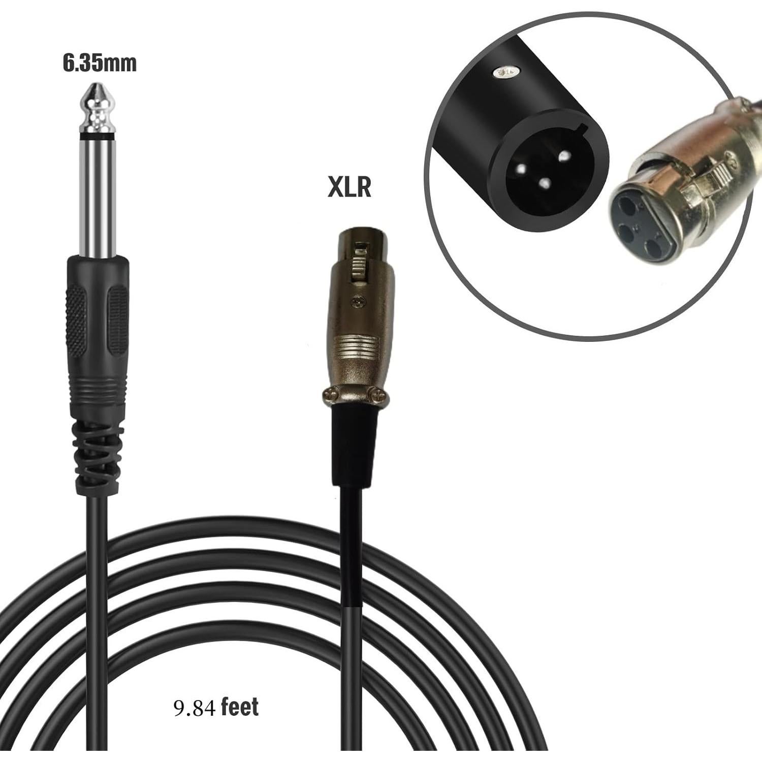 Micrófono Dinámico con Cable Tienda Boutique de Moda 150cm