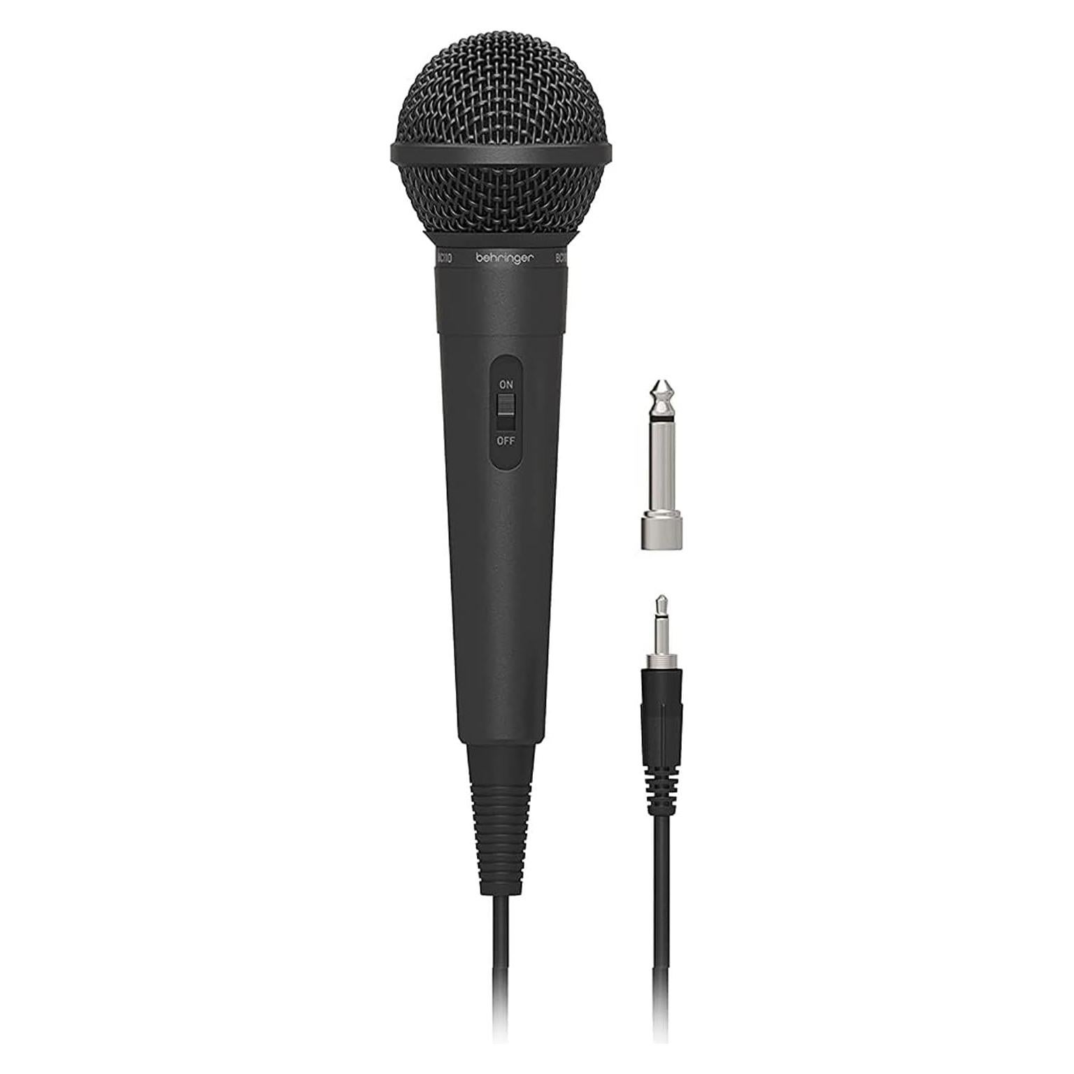 Micrófono Vocal Dinámico Behringer BC110 con Cable 3.05m
