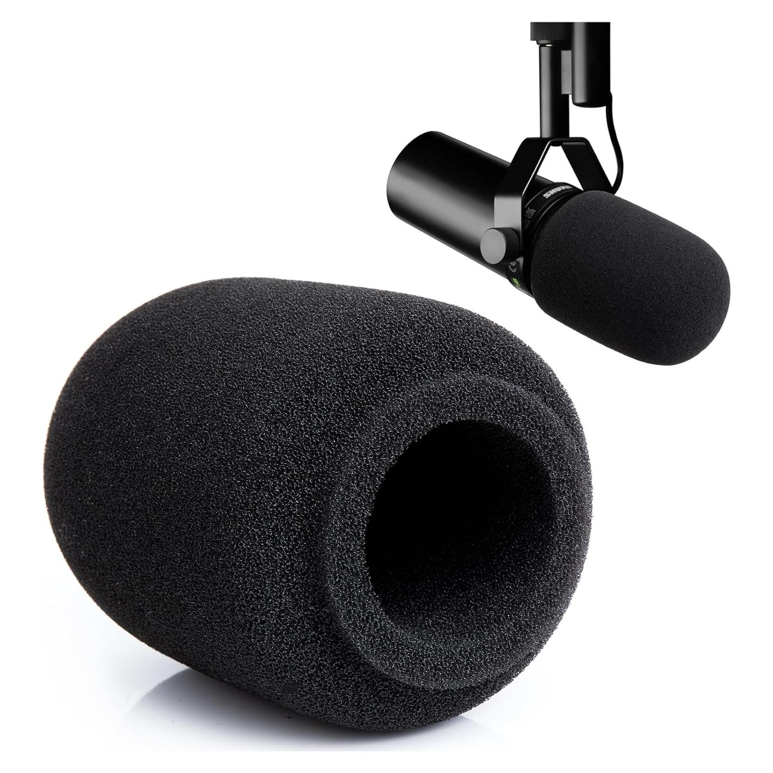 Cubierta de micrófono YOUSHARES para Shure SM7B - Filtro pop