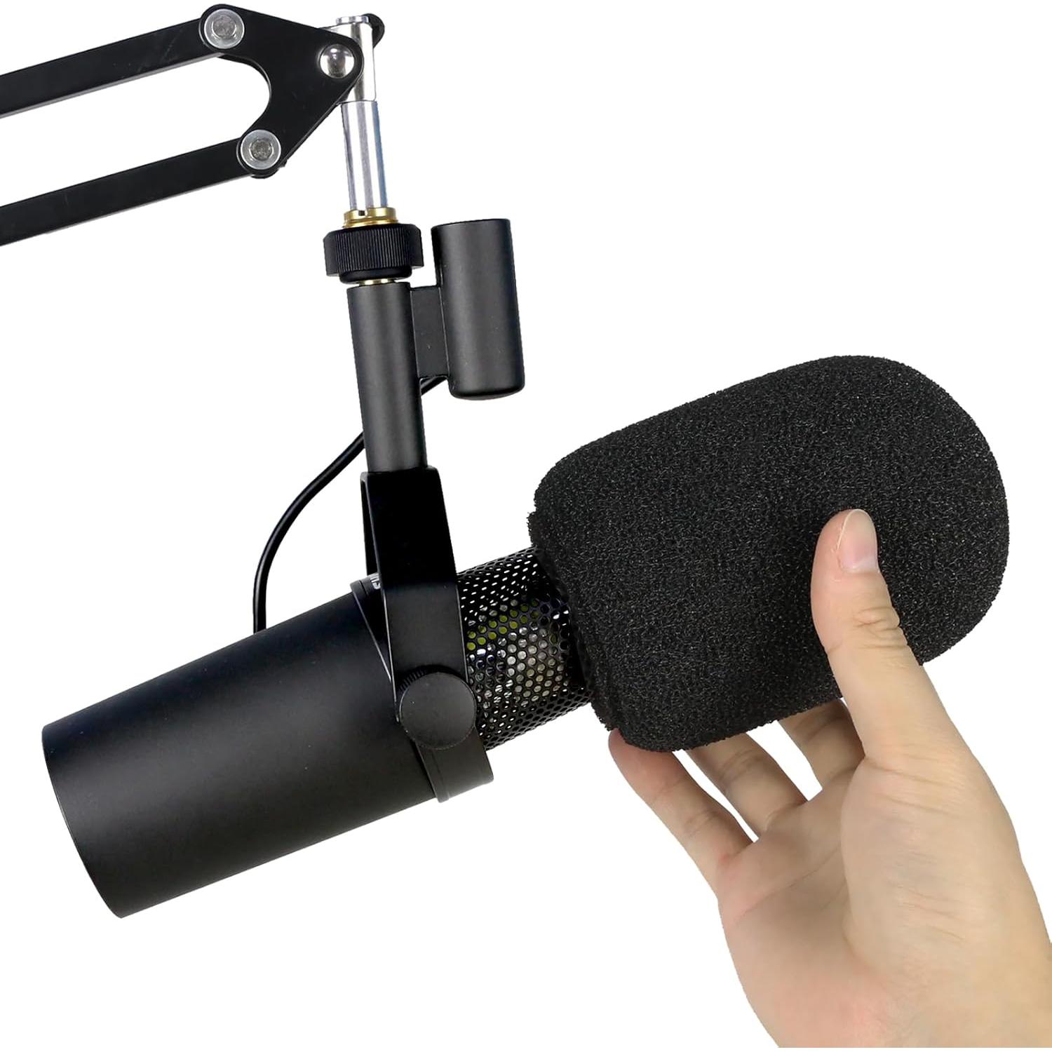 Cubierta de micrófono YOUSHARES para Shure SM7B - Filtro pop