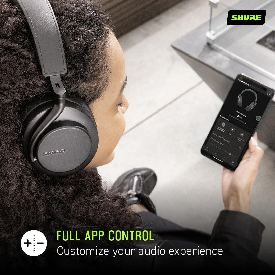 Auriculares Inalámbricos Shure AONIC 50 Gen 2 - Negro, 45h Batería