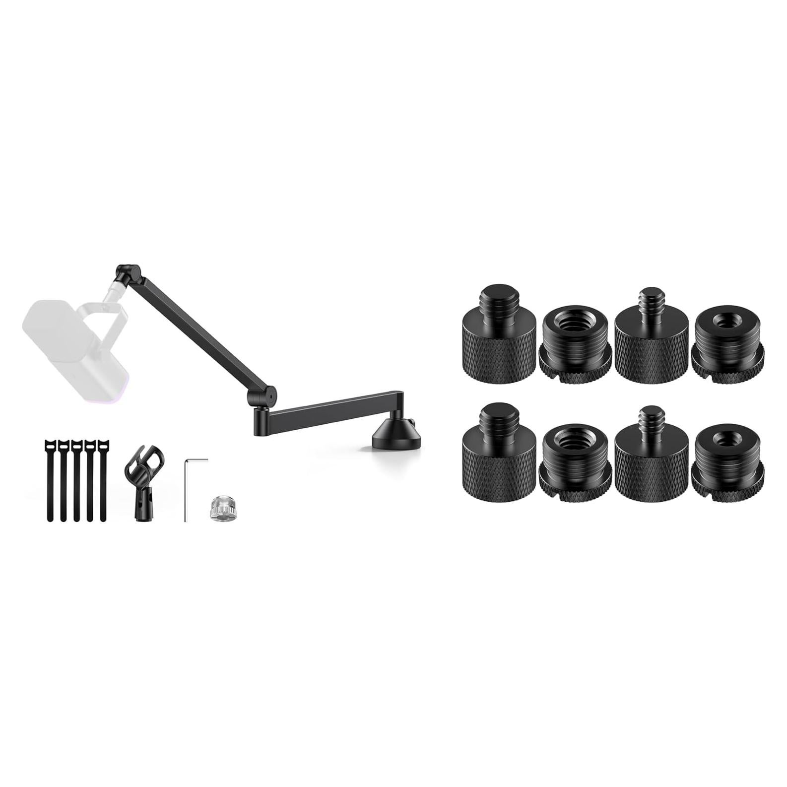 Soporte de Micrófono InnoGear con Adaptadores y Altura 209 cm