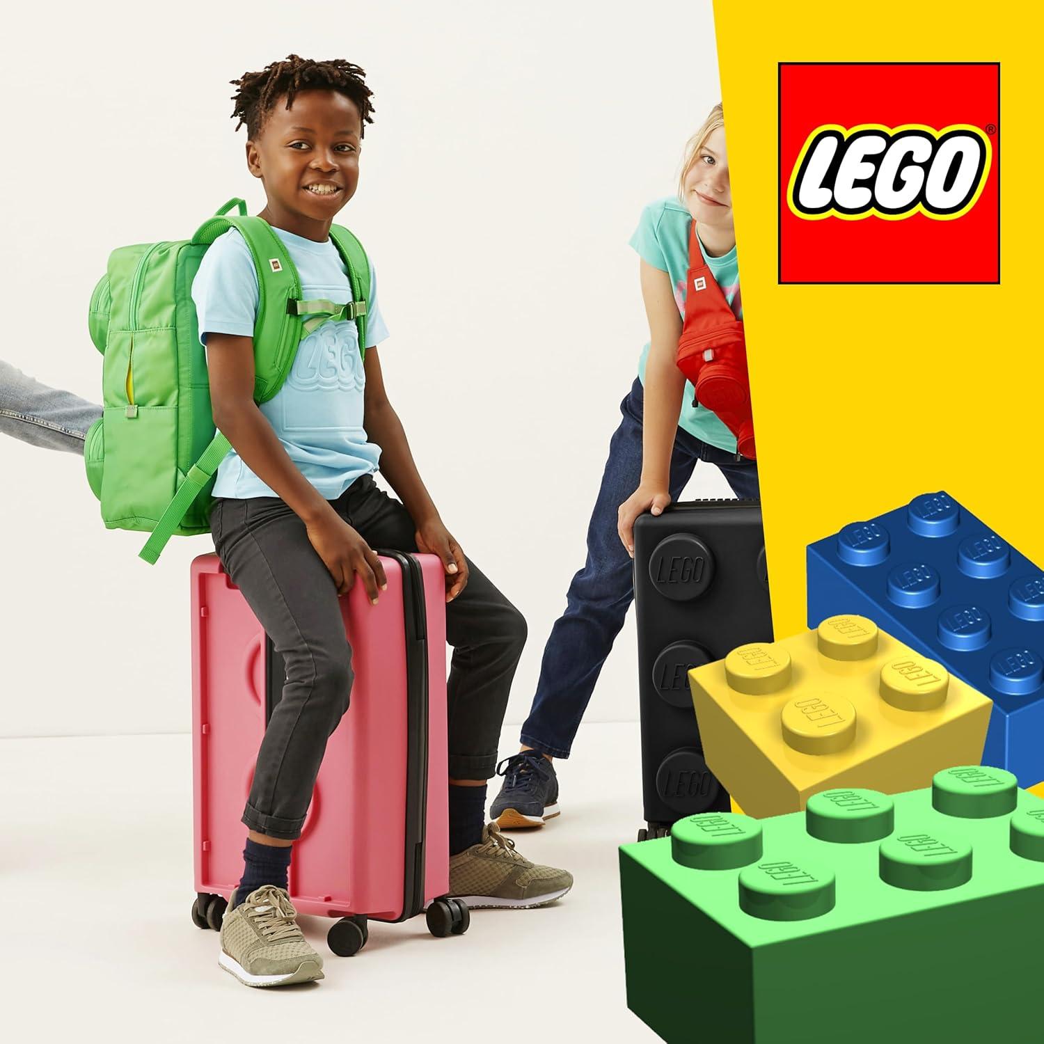 Maleta de Mano LEGO 22" Rosa Expandible con Ruedas