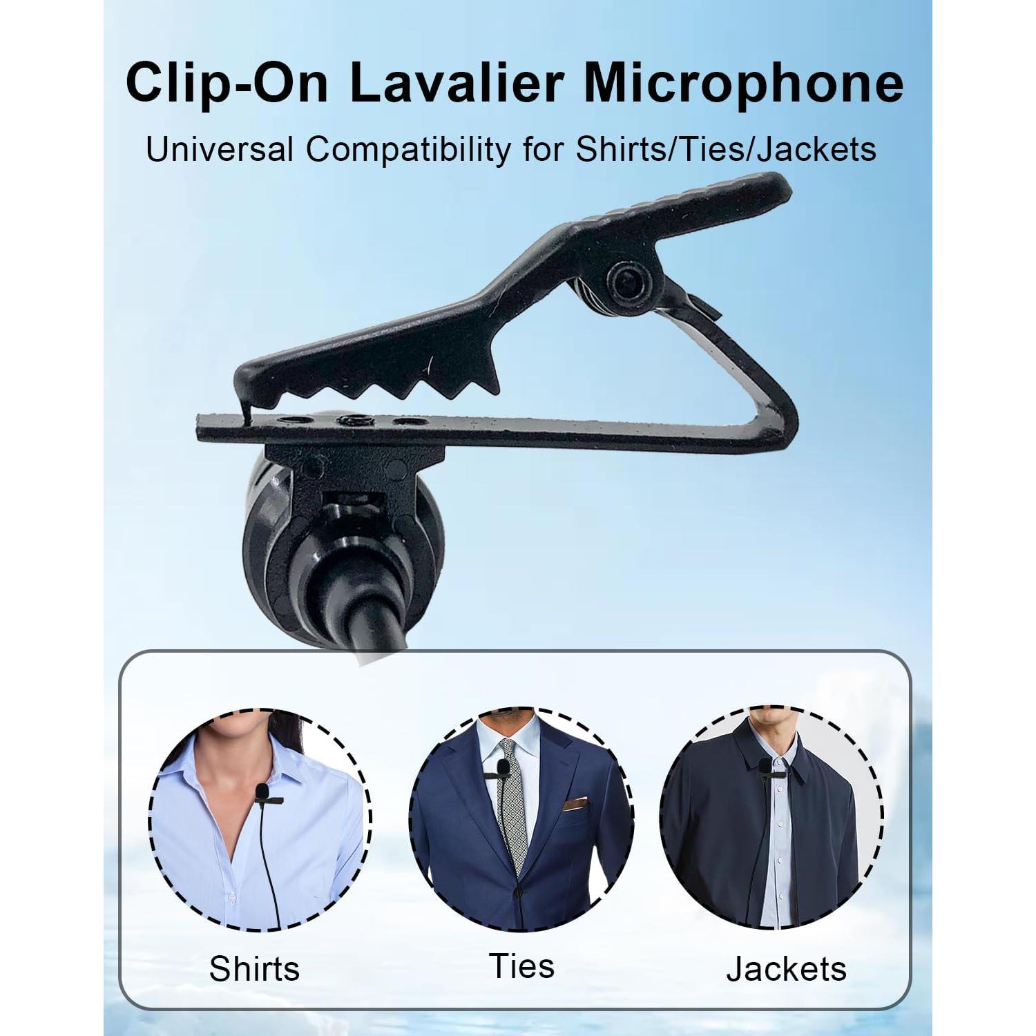 Micrófono Lavalier Unidireccional NewTH Mini XLR 1M