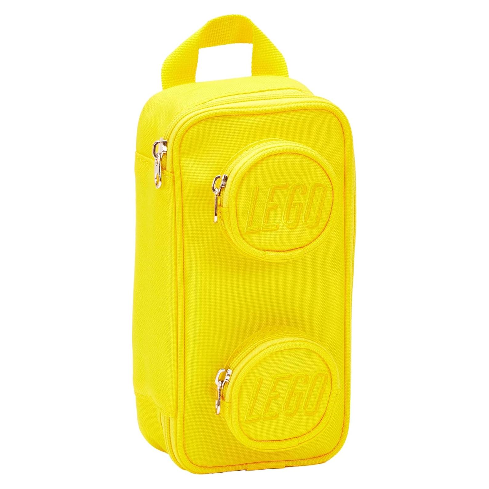 Funda de Ladrillos LEGO Amarilla 20x10x6 cm