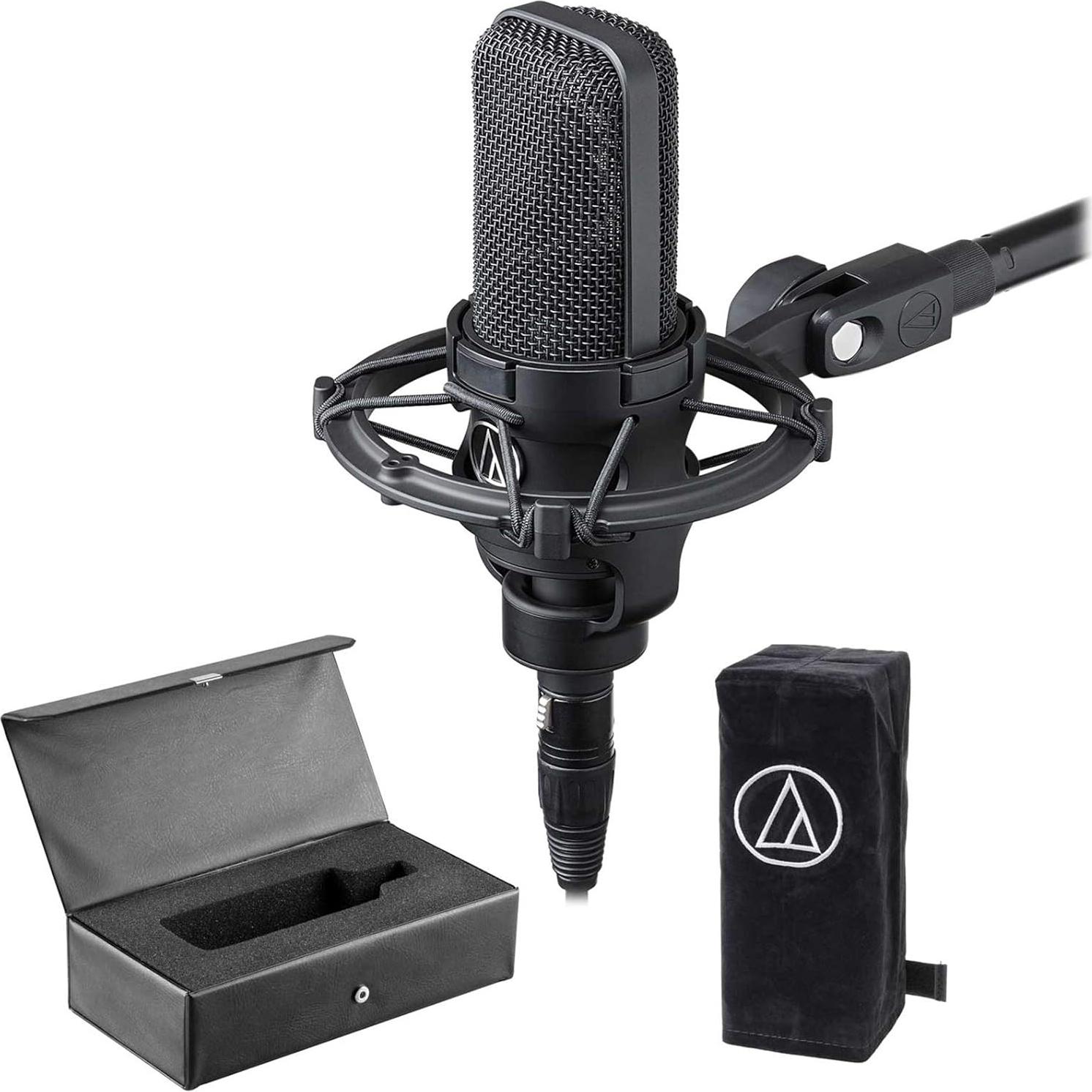 Paquete Micrófono Condensador Audio Technica AT4033A + Brazo
