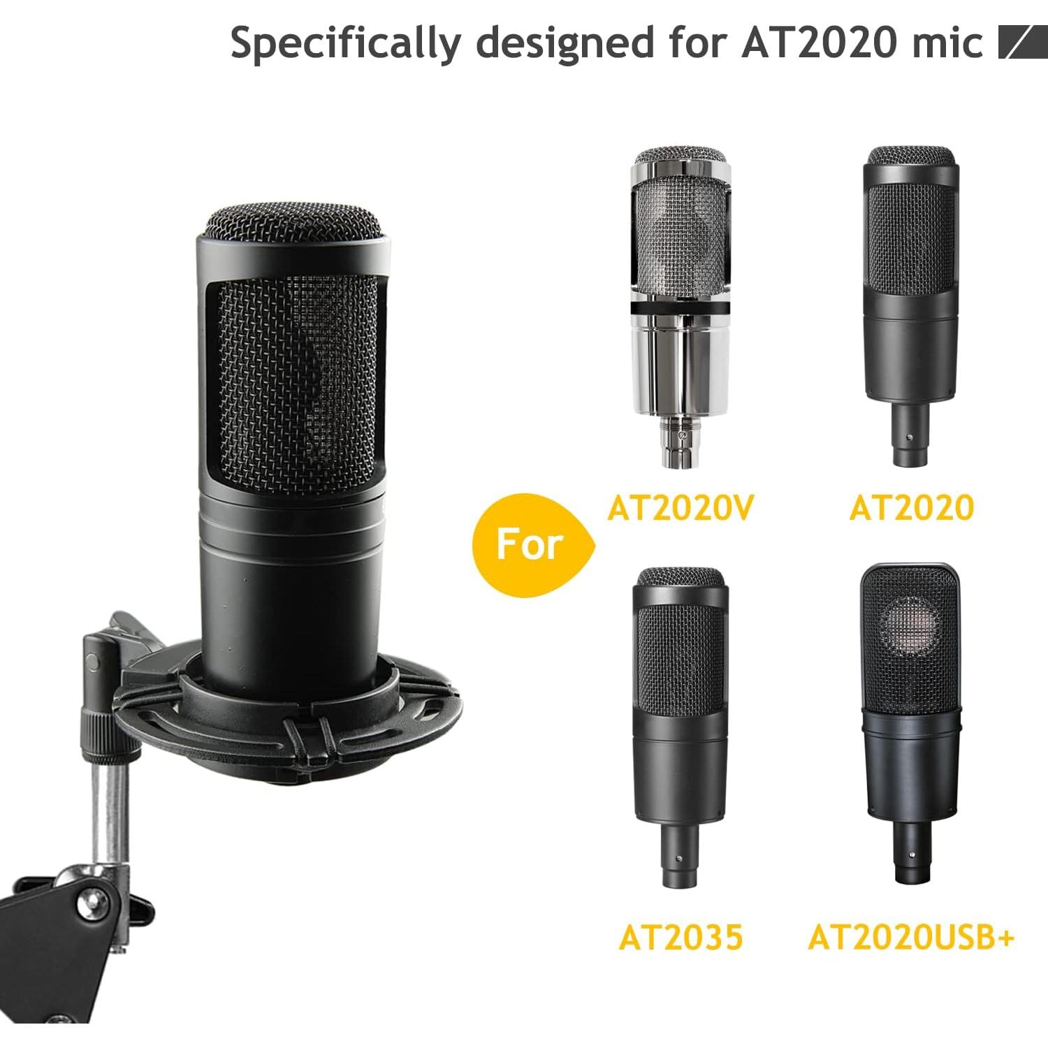 Soporte de Micrófono Frgyee AT2020 con Brazo y Filtro Antipop