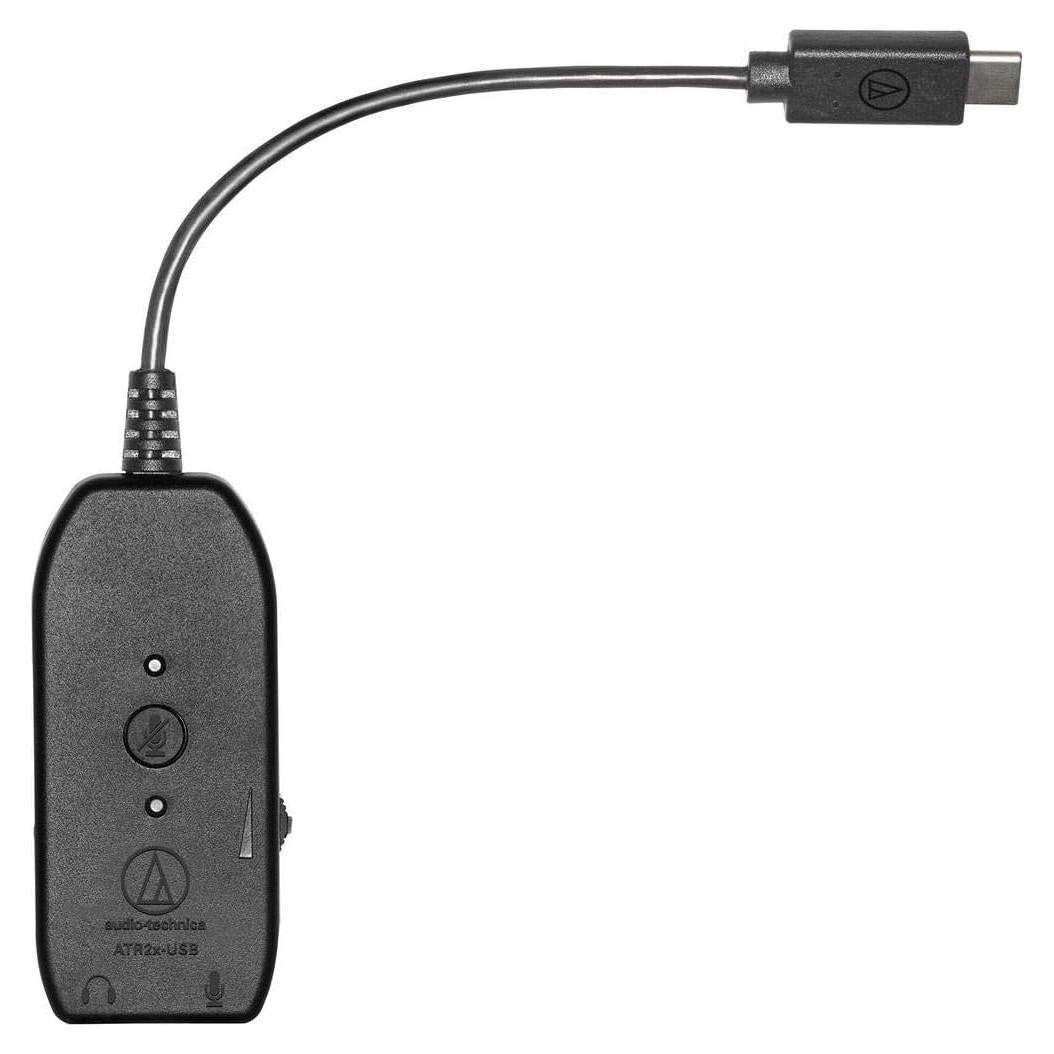 Adaptador de Audio USB Audio-Technica ATR2x-USB 3.5mm a USB-C