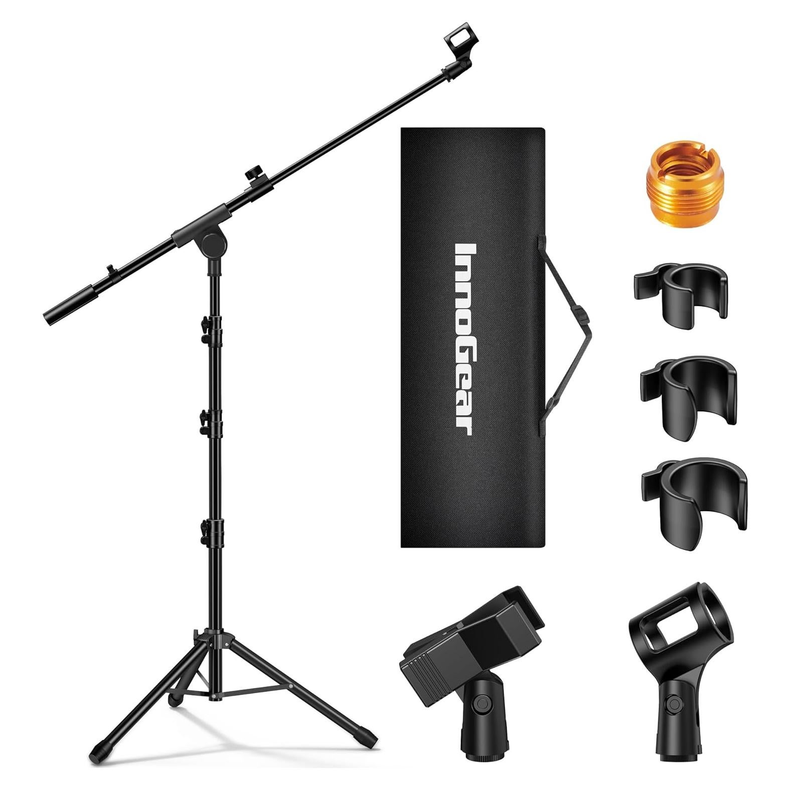 Soporte de Micrófono InnoGear Ajustable con Brazo y Bolsa