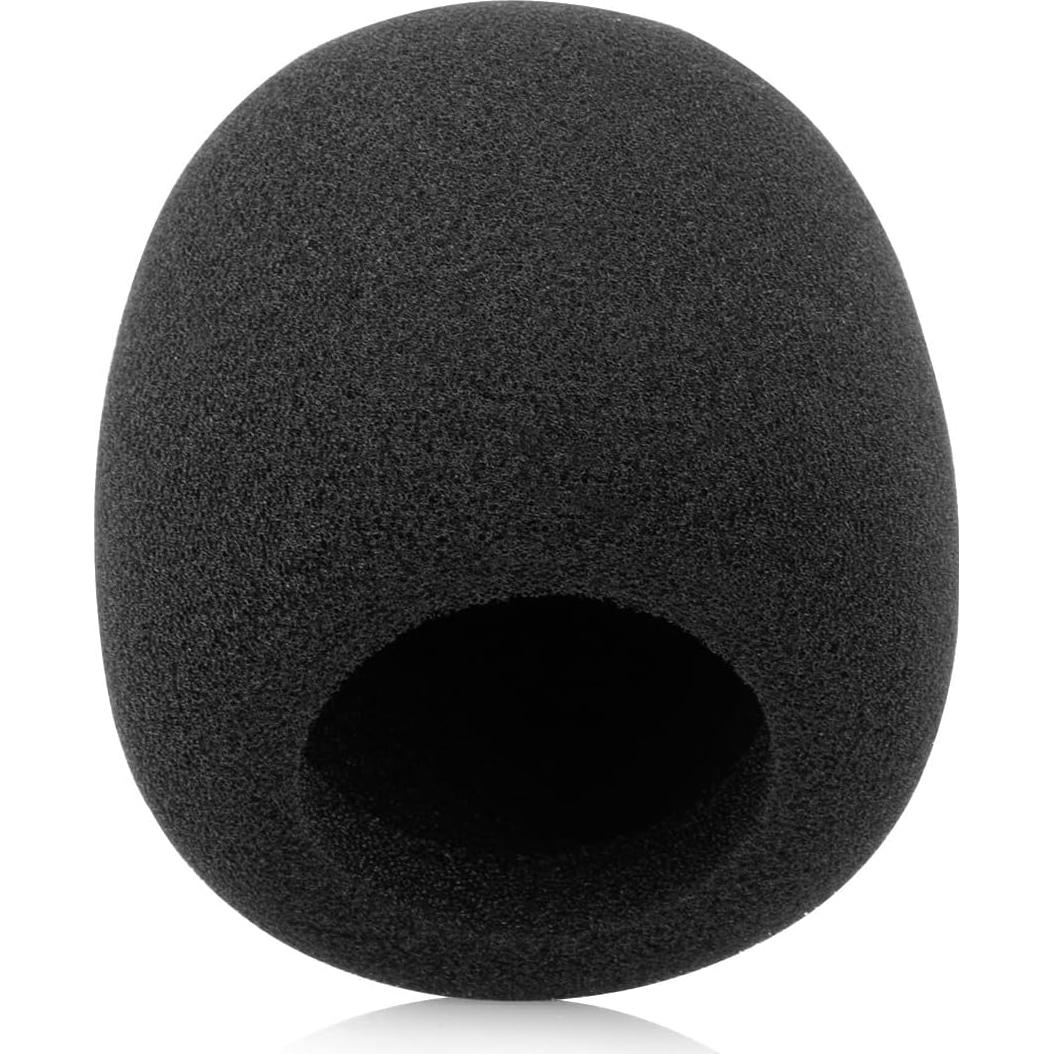 LEFXMOPHY ATR2100X Pop Filter, Mic Foam Replacement for Audio-Technica ATR2100x-USB ATR1300x Microphone Windscreen, Black Windsock Cover 3-pack