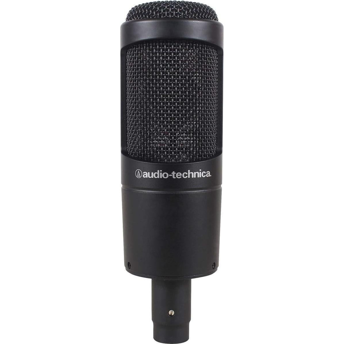 Micrófono de Condensador Cardioide Audio-Technica AT2035 + Auriculares Rockville PRO-M50