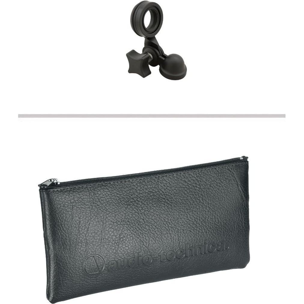 Micrófono de Estudio Audio-Technica AT2020 Cardioide con Filtro Antipop y 2 Cables de 6.1m