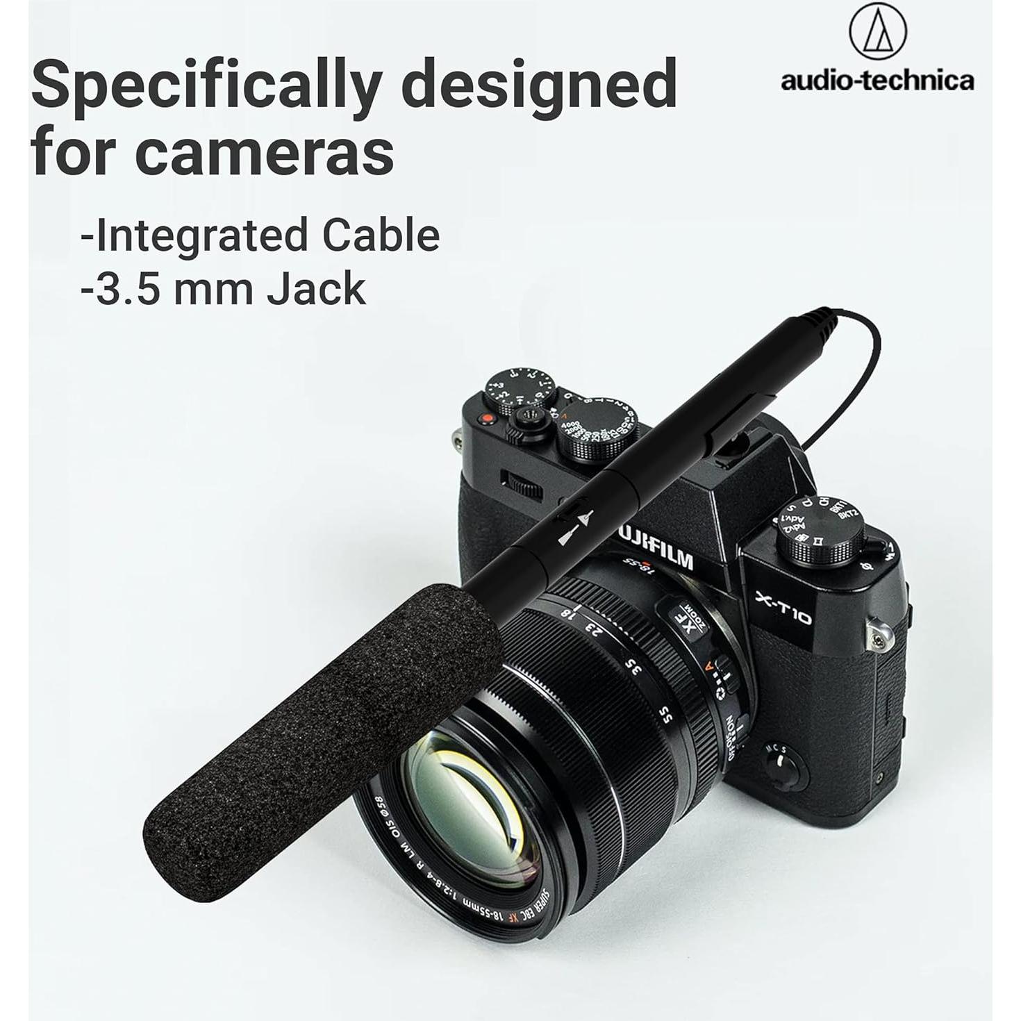 Micrófono de Escopeta Condensador Audio-Technica ATR6550X