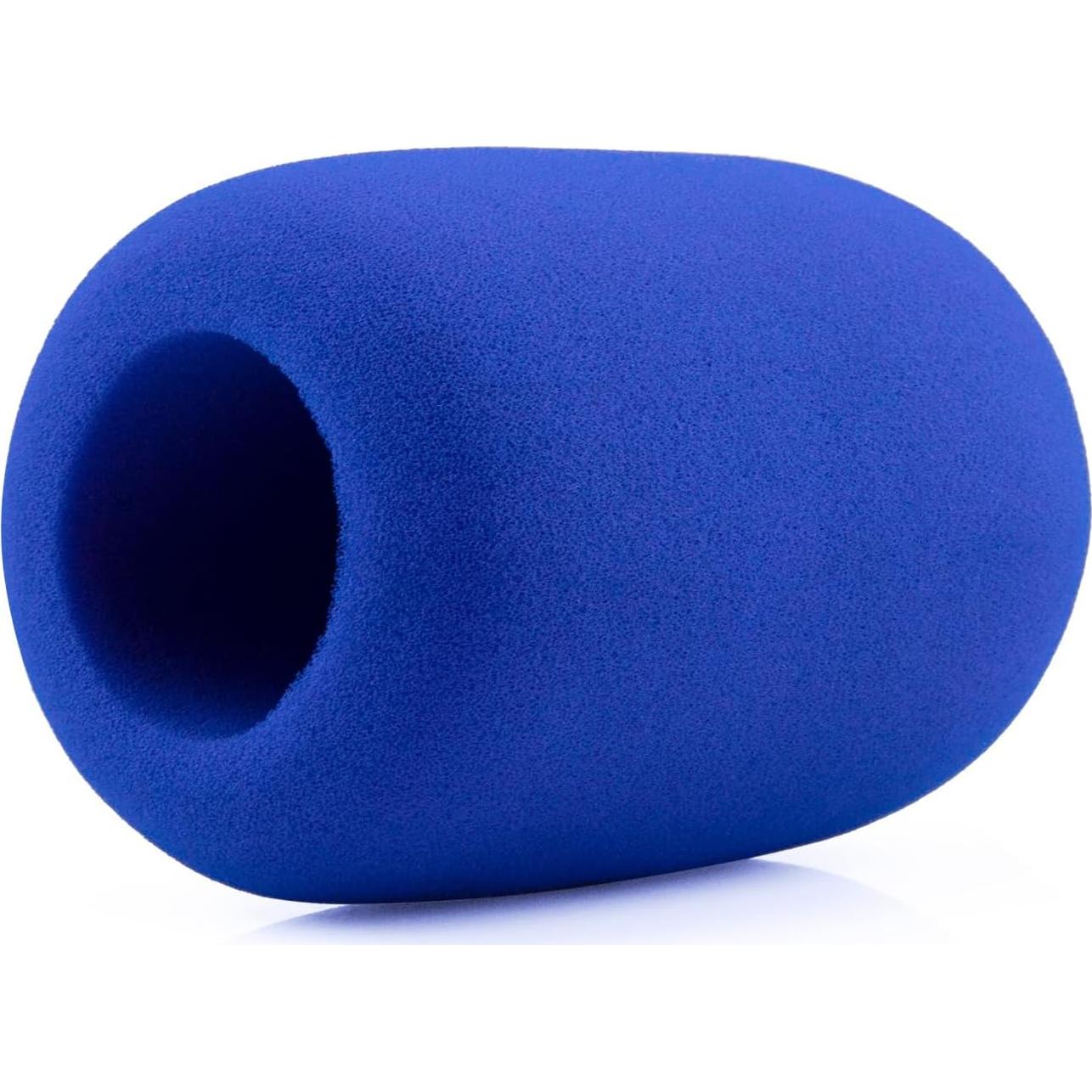 LEFXMOPHY AT2020 Pop Filter, Windscreen for Audio-Technica AT-2020 AT-2035 AT-2040 AT-2050 ATR2500 ATR2500X AT-4040 Microphones Foam Mic Cover Wind Screen Blue