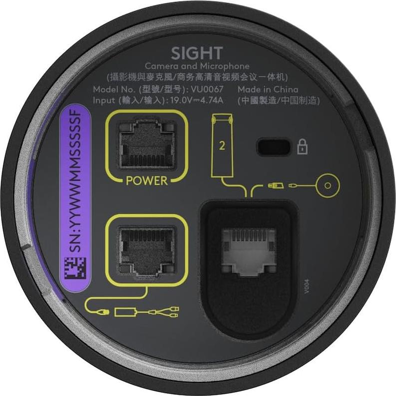 Sight Video Conferencing Camera - 60 fps - Graphite