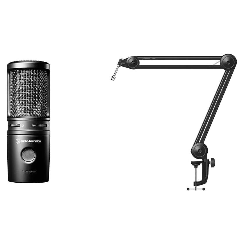 AT2020USBXP USB Condenser Mic with Boom Arm and Accessories