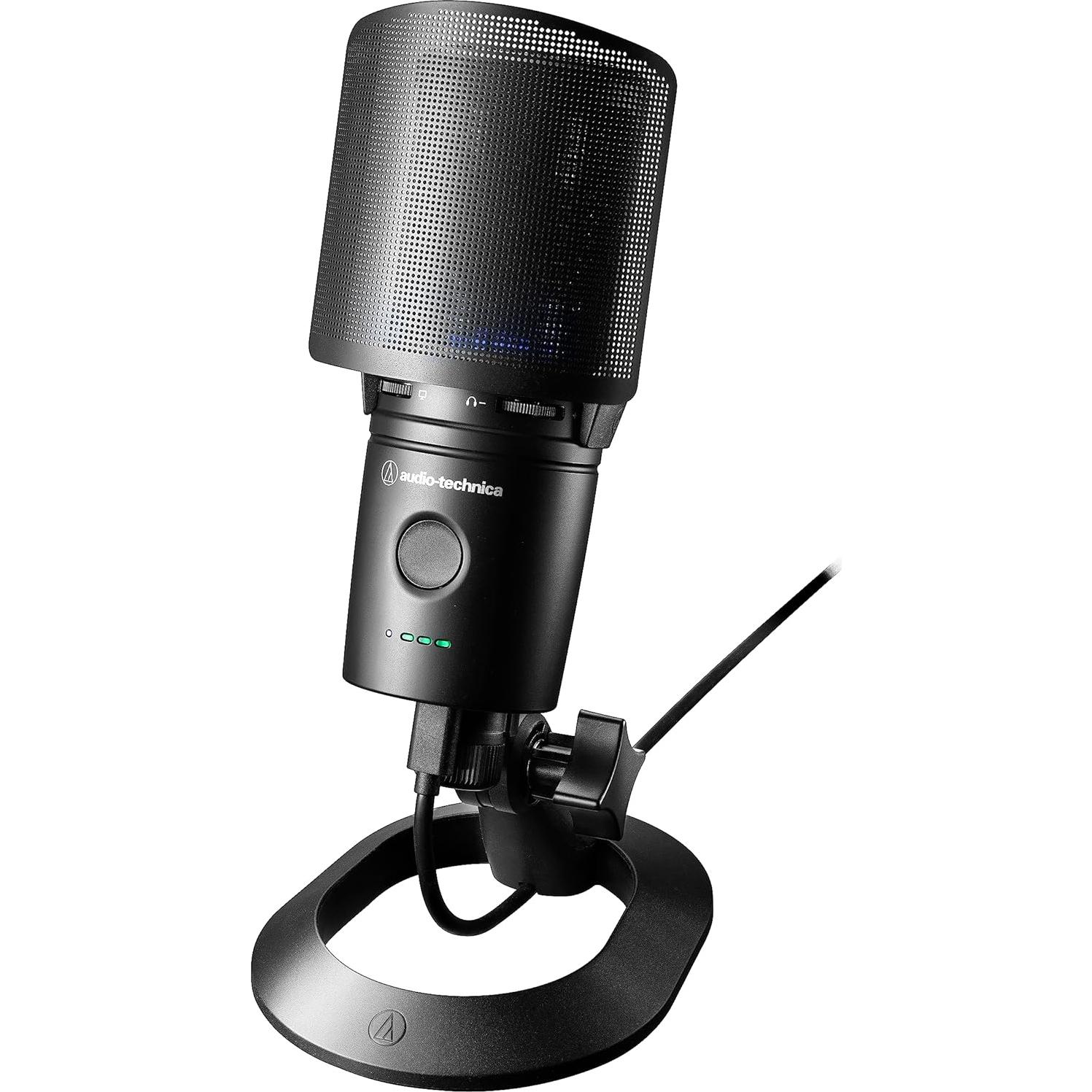AT2020USBXP USB Condenser Mic with Boom Arm and Accessories