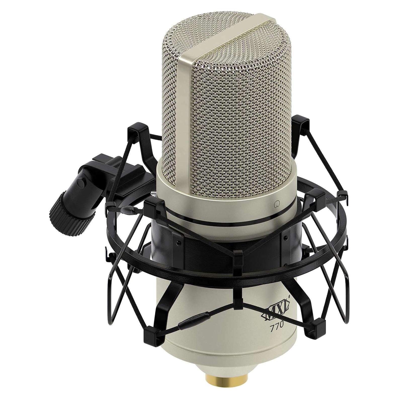 Micrófono de condensador MXL 770 Blanco Vintage Cardioide