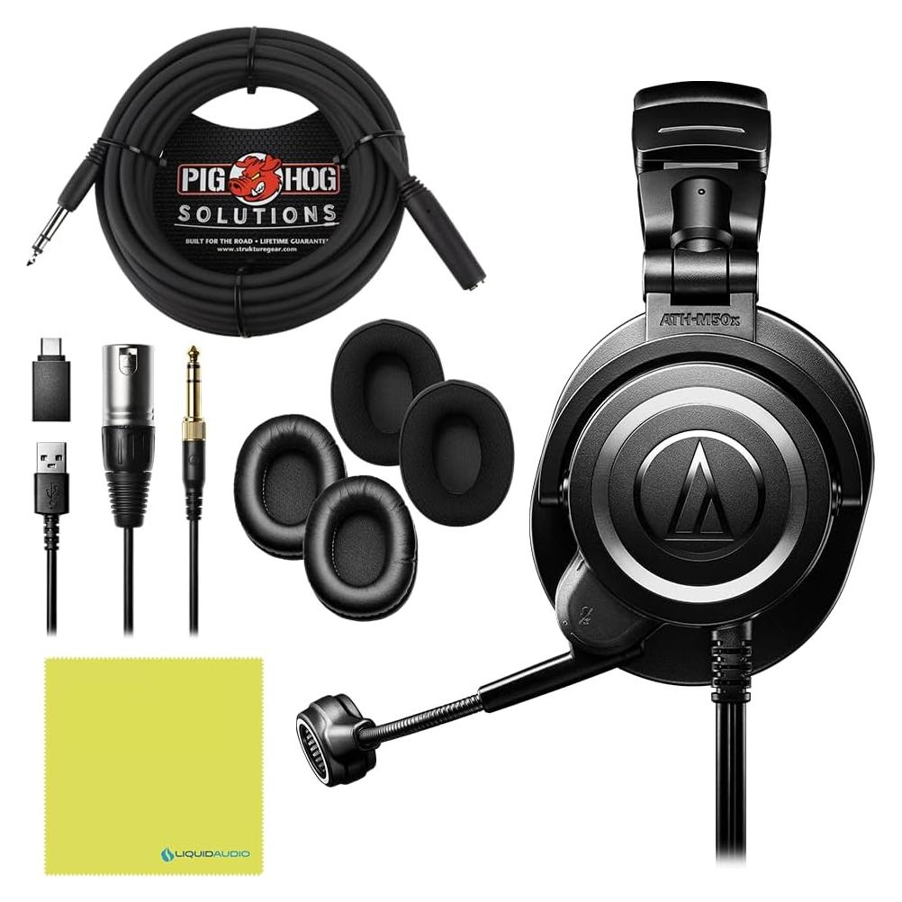 Auriculares para Streaming Audio Technica ATH-M50XSTS con Micrófono