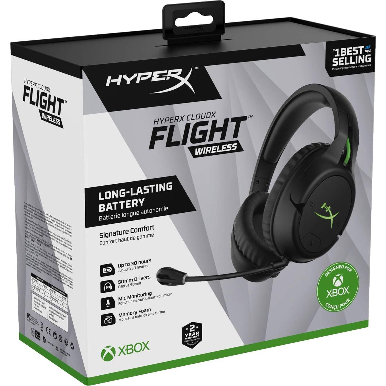 Auriculares Gaming Inalámbricos HyperX CloudX Flight Xbox