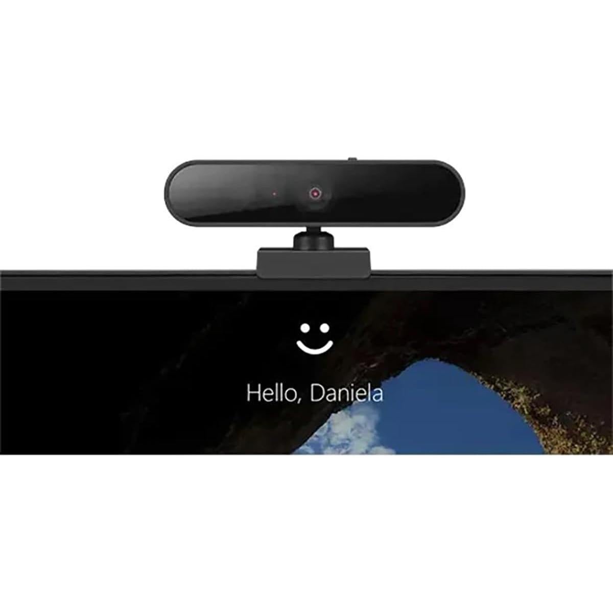 Cámara Web FHD Lenovo 1080p USB-C con Windows Hello