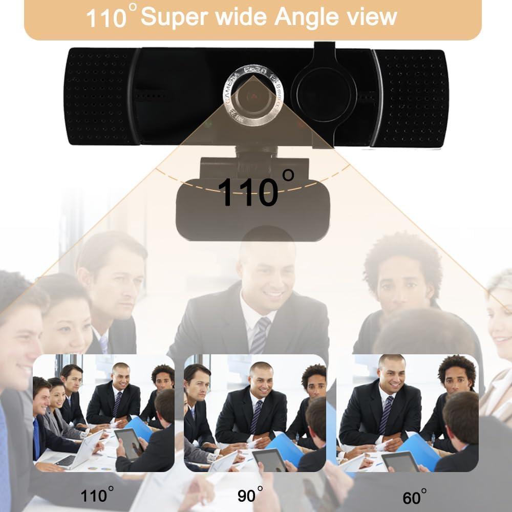 Cámara web USB HD 1080P WEISHIXIN con micrófono y soporte