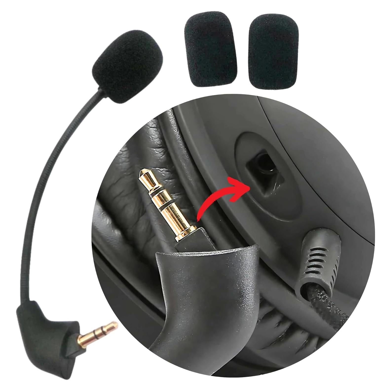 Micrófono de Reemplazo HyperX Cloud - Cancelación de Ruido