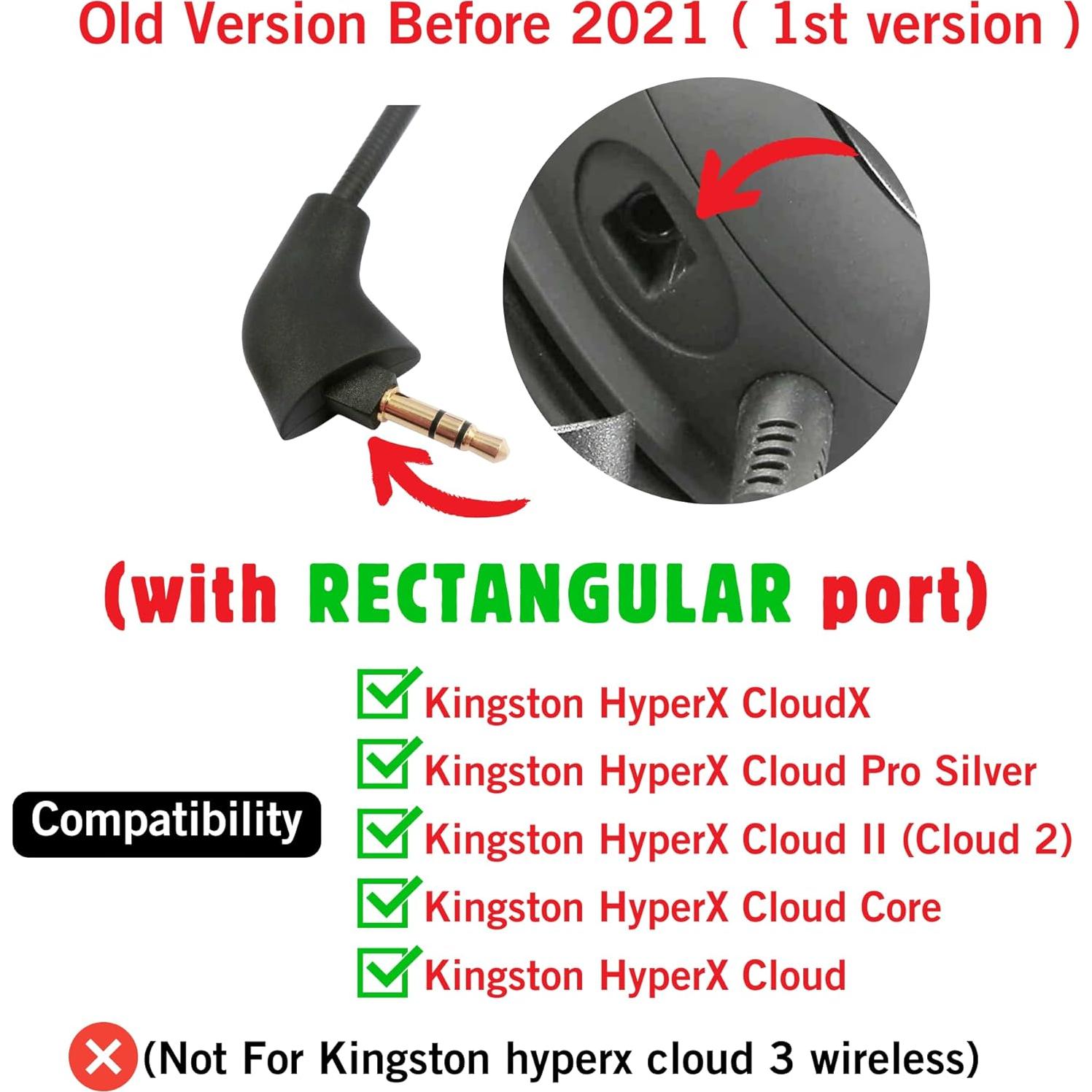 Micrófono de Reemplazo HyperX Cloud - Cancelación de Ruido