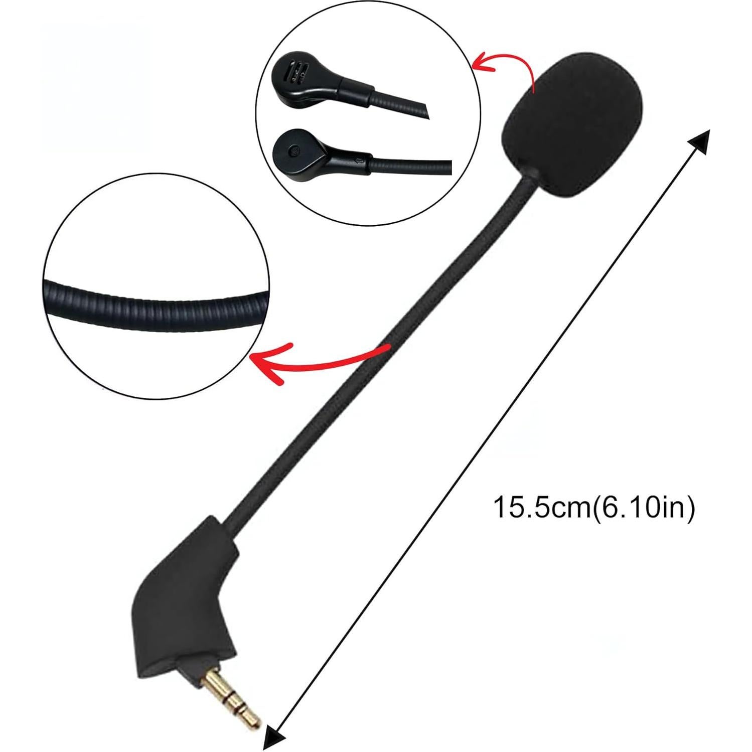 Micrófono de Reemplazo HyperX Cloud - Cancelación de Ruido