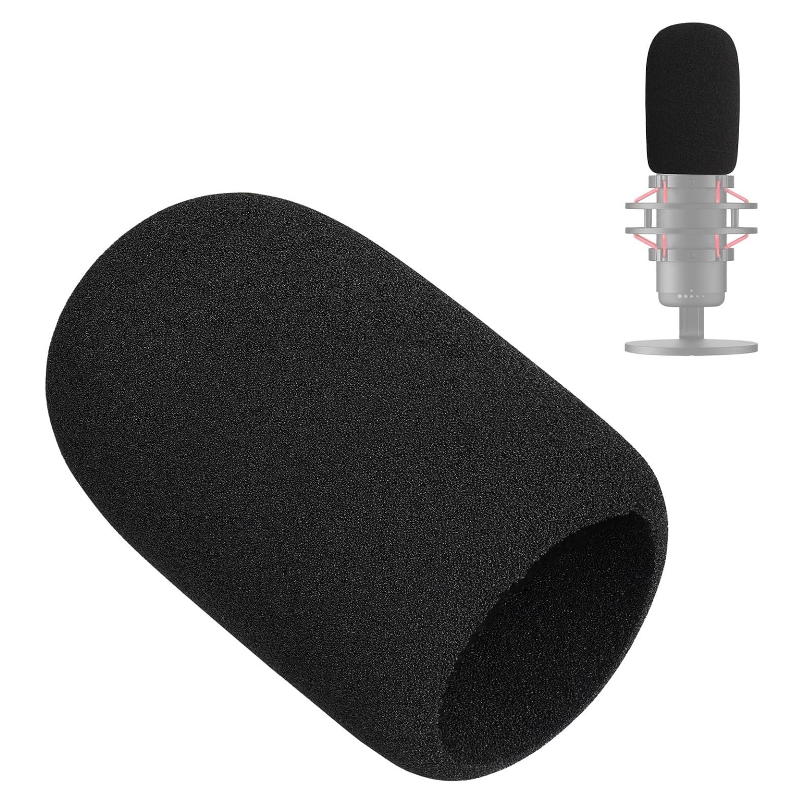 Filtro Pop para Micrófonos HyperX QuadCast S - Espuma Negra