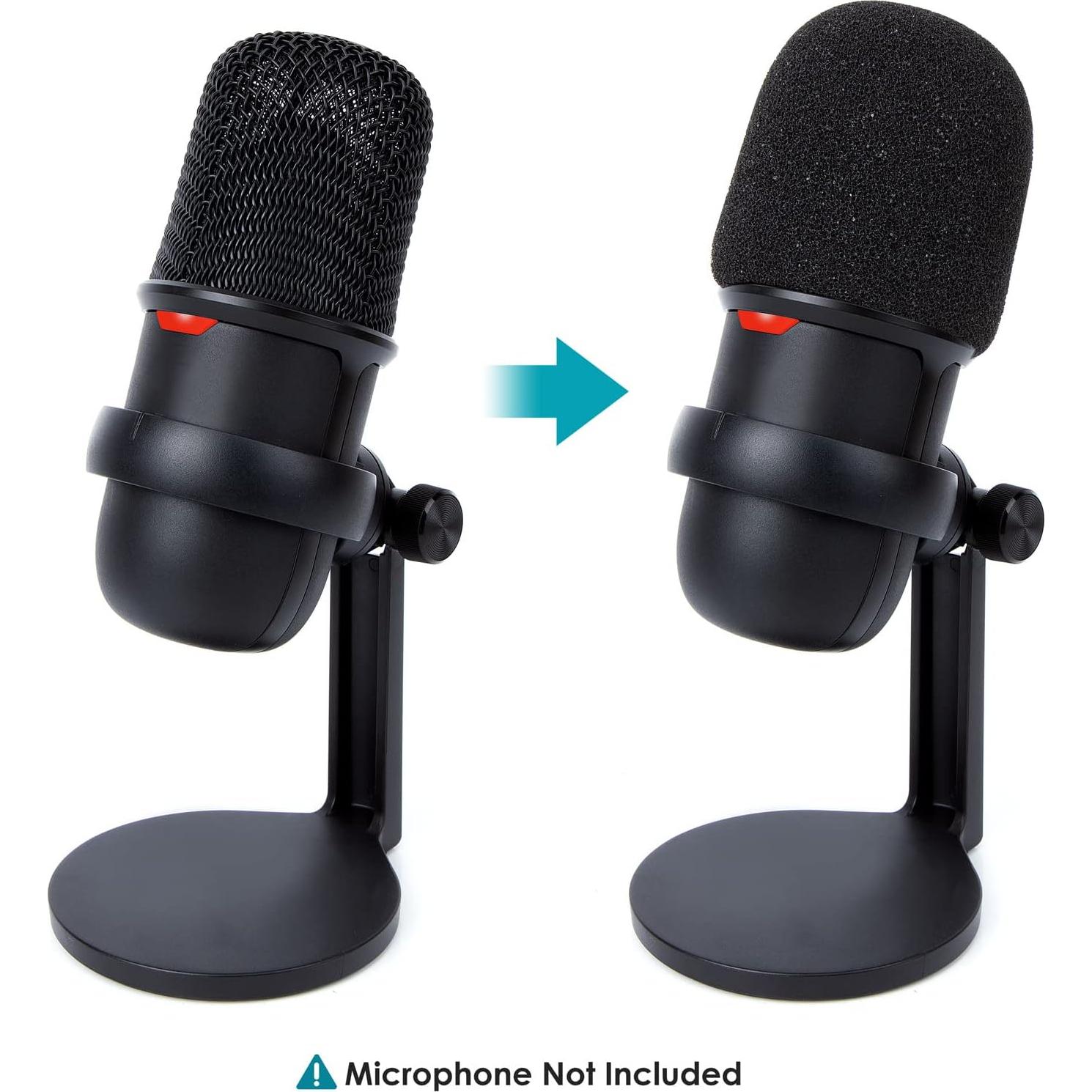 Funda de Espuma Profesional para Micrófono HyperX SoloCast