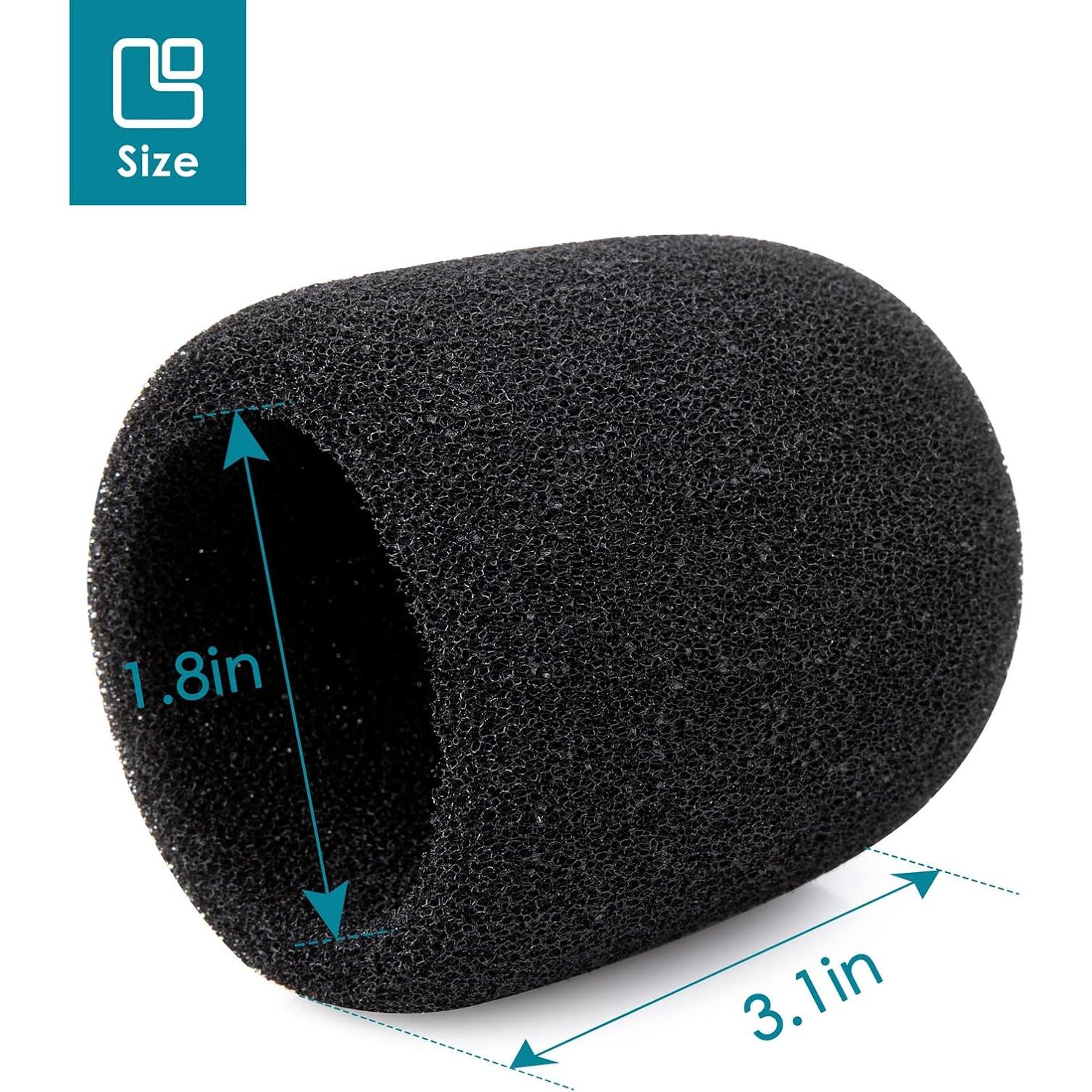 Funda de Espuma Profesional para Micrófono HyperX SoloCast