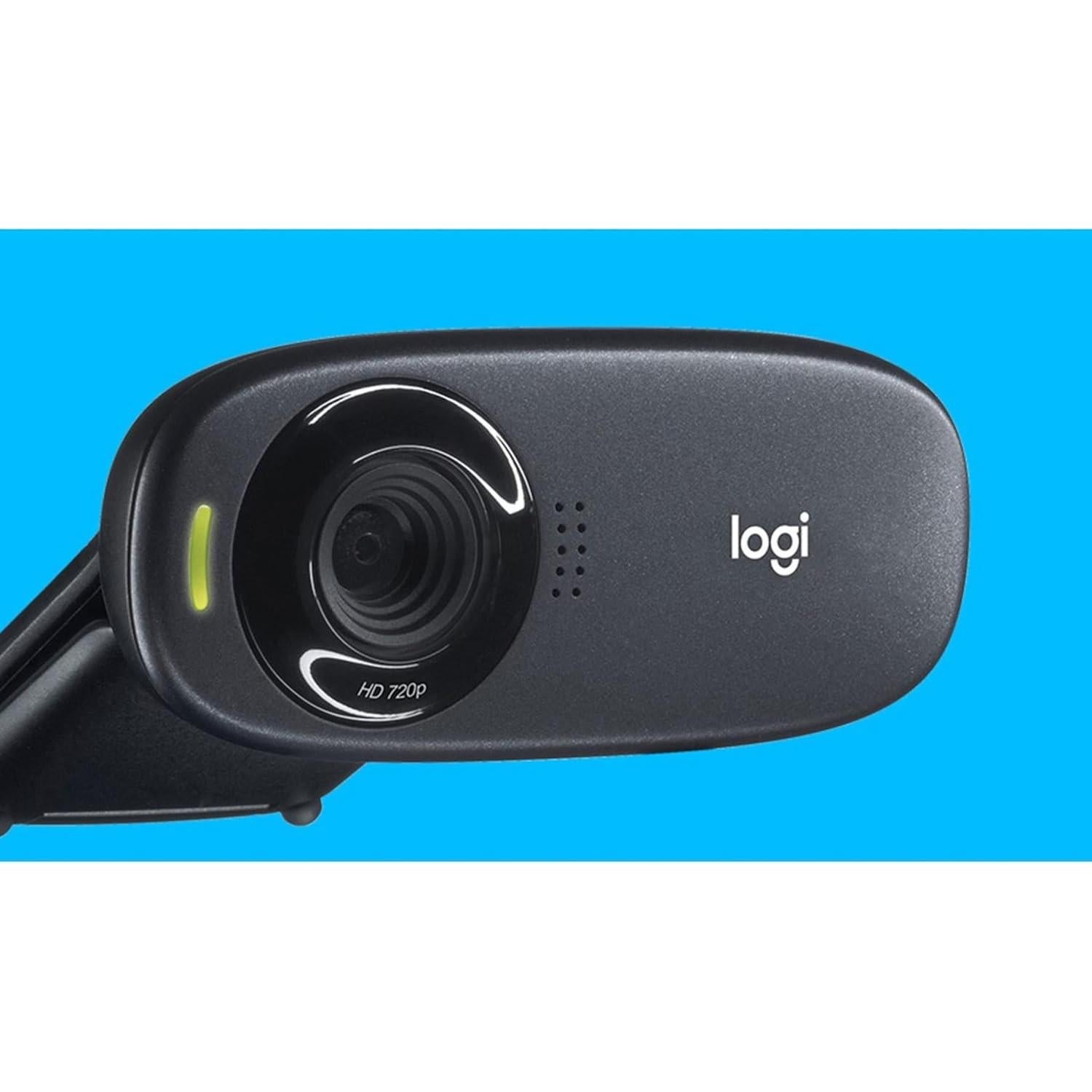 Webcam Logitech C310 HD 720p - Negro - USB 2.0