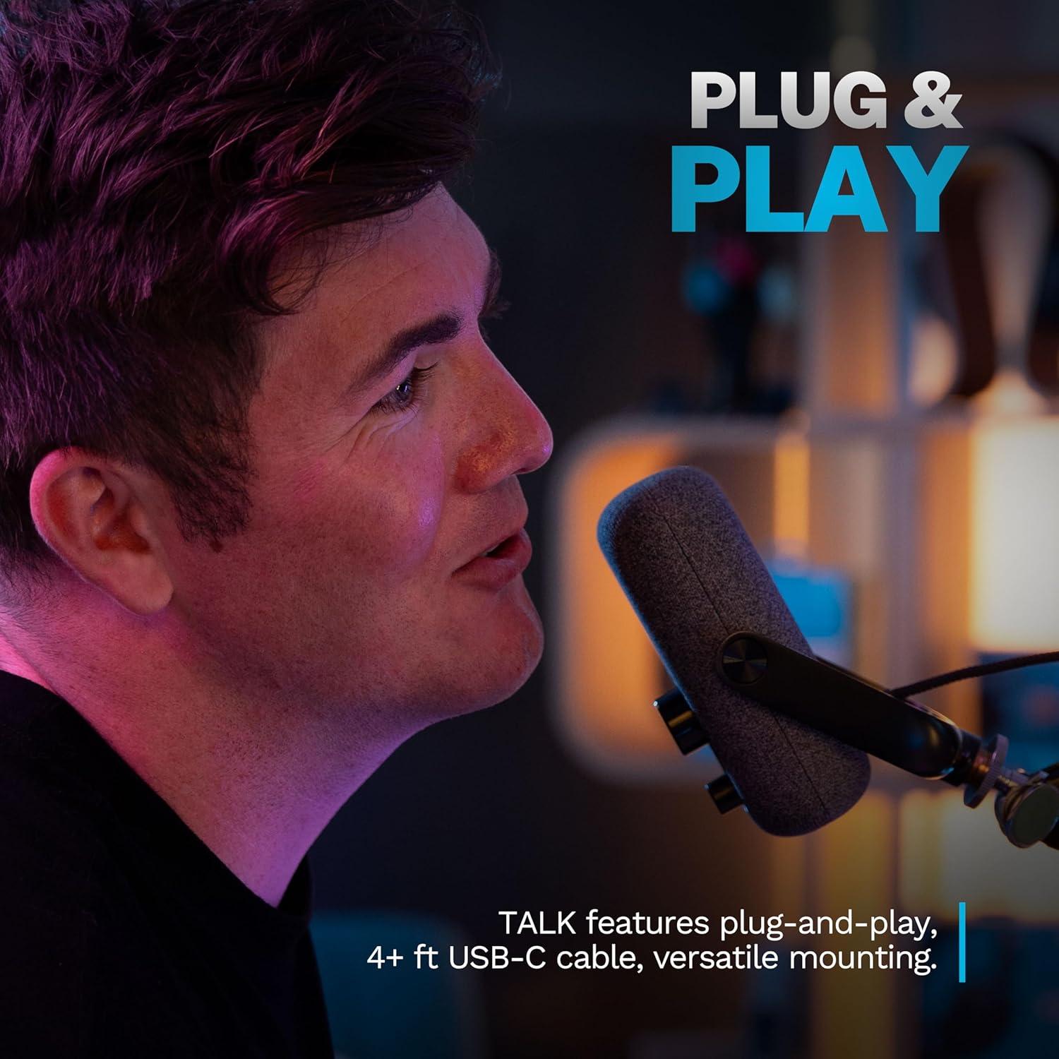 Micrófono USB JLab JBuds Talk para Juegos y Streaming 96kHz