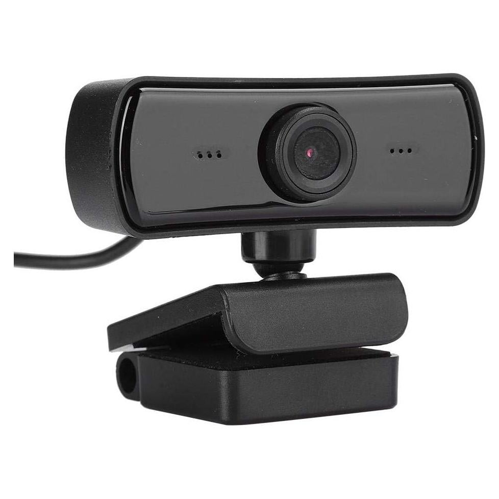 4K USB Webcam with Microphone, 360 Rotation, AutoFocus for Zoom/Skype/, Recording, Conferencing