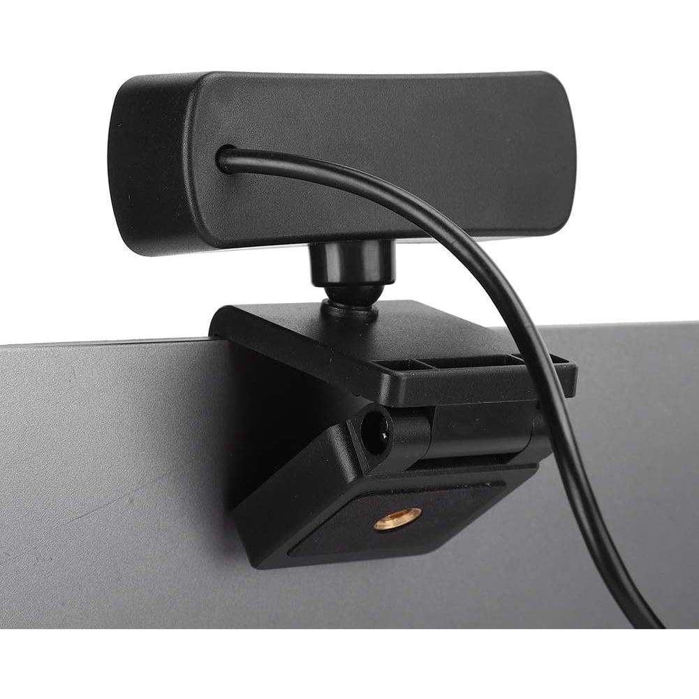 4K USB Webcam with Microphone, 360 Rotation, AutoFocus for Zoom/Skype/, Recording, Conferencing